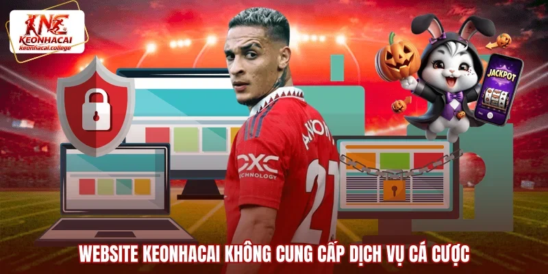 Website Keonhacai không cung cấp dịch vụ cá cược