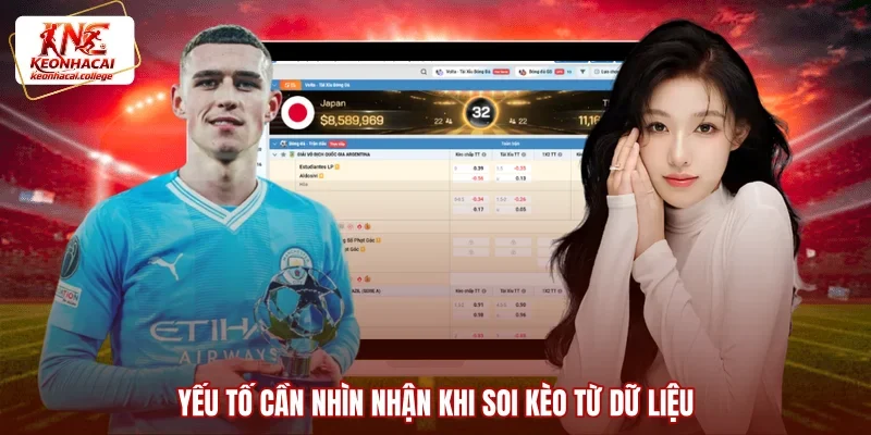 Yếu tố cần nhìn nhận khi soi kèo từ dữ liệu